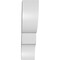 Ekena Millwork 3-in. W x 8-in. D x 12-in. H Ridgewood Architectural Grade PVC Knee Brace BRCP03X08X12RID - alternate 5